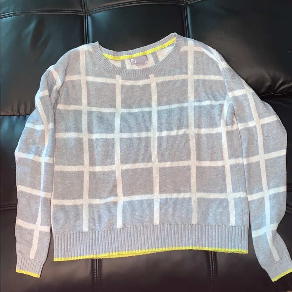 Gray sweater